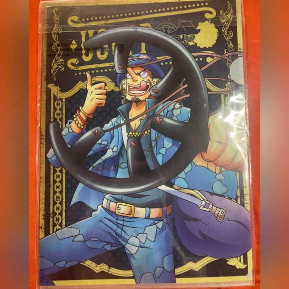 One Piece Clear File Ichiban Kuji Tony Tony Chopper Usopp Collectible - Picture 4 of 5